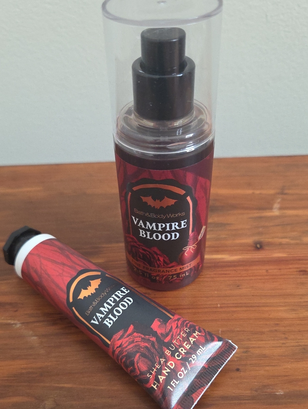 Bath & Body Works Vampire Blood Fragrance Mist & Hand Cream - Travel